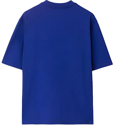 博柏利骑士蓝纯色马术徽标圆领T恤 80849501 Lookbook 博柏利骑士蓝纯色马术徽标圆领T恤 80849501