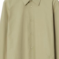 博柏利纯色马术标志长袖衬衫 - 橄榄绿 80764321 Purchase 博柏利纯色马术标志长袖衬衫 - 橄榄绿 80764321