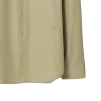 博柏利纯色马术标志长袖衬衫 - 橄榄绿 80764321 Sizing 博柏利纯色马术标志长袖衬衫 - 橄榄绿 80764321