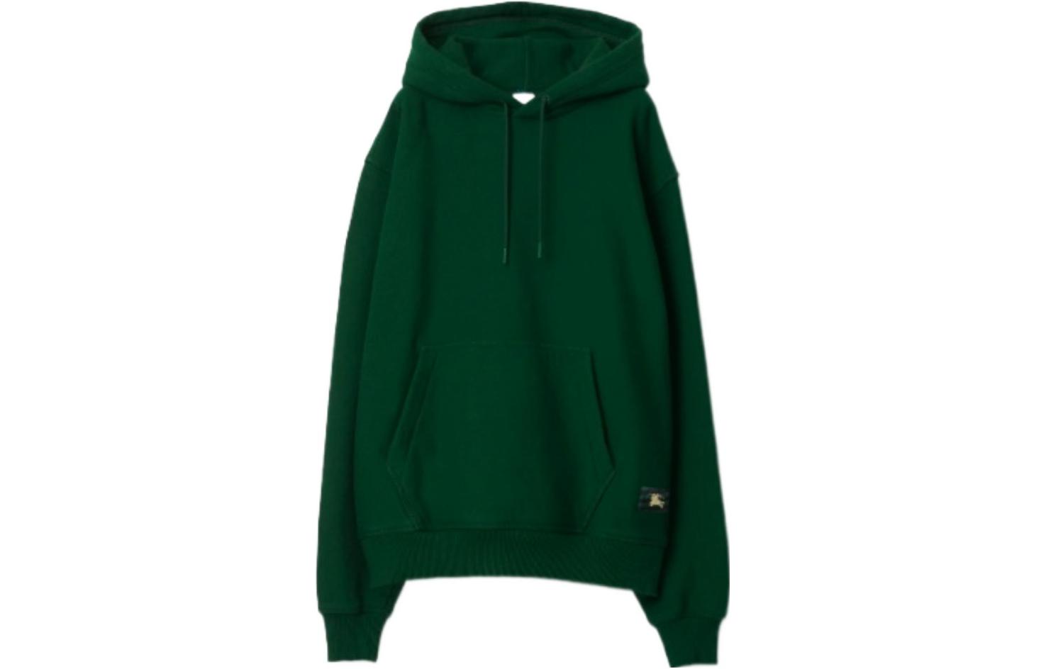 Order Sudadera con Capucha Burberry Verde Sólido. 80812201