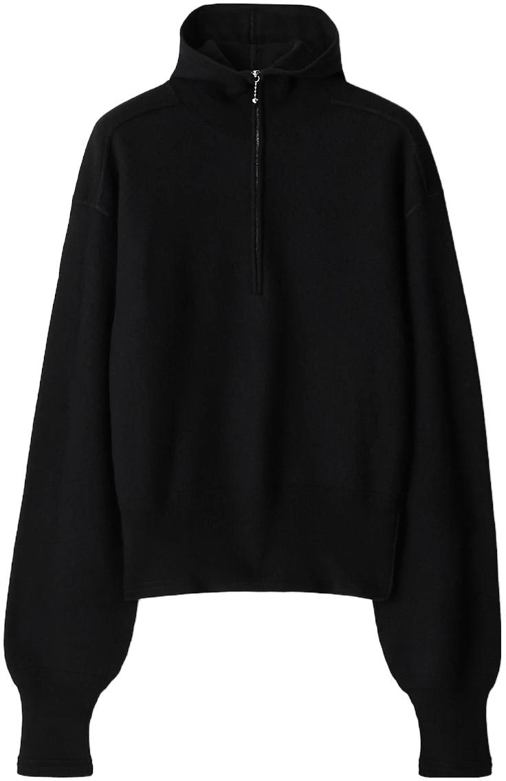 burberry-solid-color-half-zip-hooded-pullover-sweater-80758881