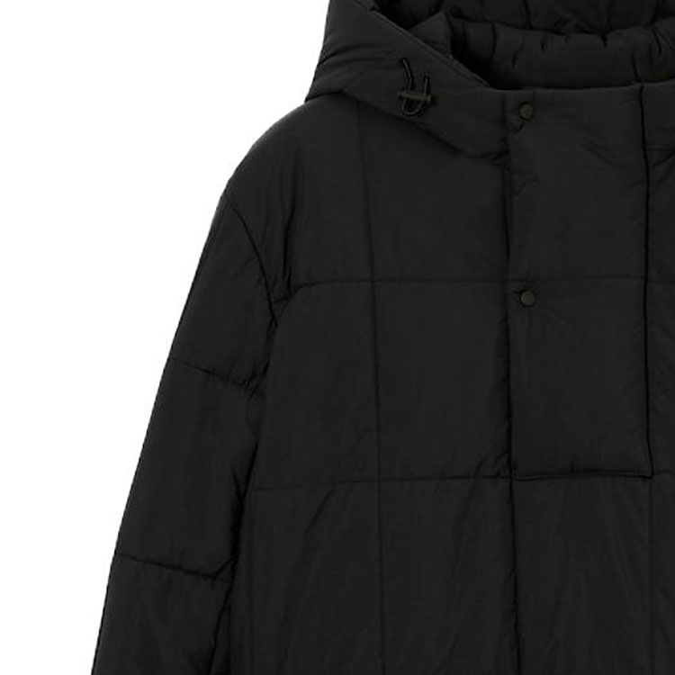 Burberry  Solid Color Hooded Long Sleeve Jacket Black 80742731 圖 7