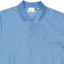 Lookbook Burberry Solid Color Logo Embroidered Button Casual Blue Polo Shirt. 80780931