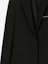 Sizing Burberry Solid Color Long Sleeve Blazer - Black 80765191