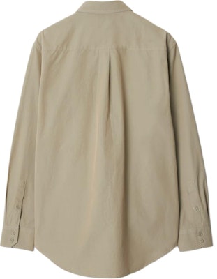 버버리 솔리드 컬러 루즈핏 긴팔 셔츠 카키 80894841 Lookbook 버버리 솔리드 컬러 루즈핏 긴팔 셔츠 카키 80894841