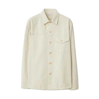 Burberry Solid Color Point Collar Long Sleeve Shirt. 80772931