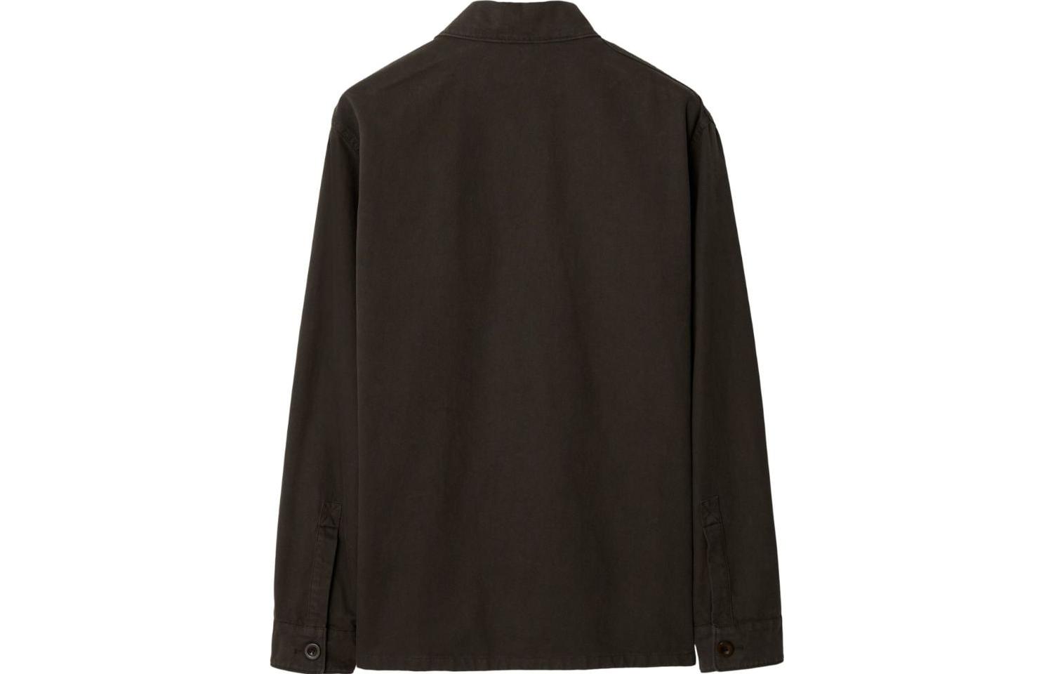 Burberry  Solid Color Point Collar Long Sleeve Shirt. 80772931 圖 3