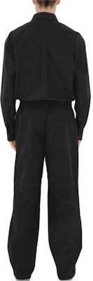 Burberry Celana Kasual Warna Hitam Obsidian Fit Longgar. 80847961 Purchase Burberry Celana Kasual Warna Hitam Obsidian Fit Longgar. 80847961