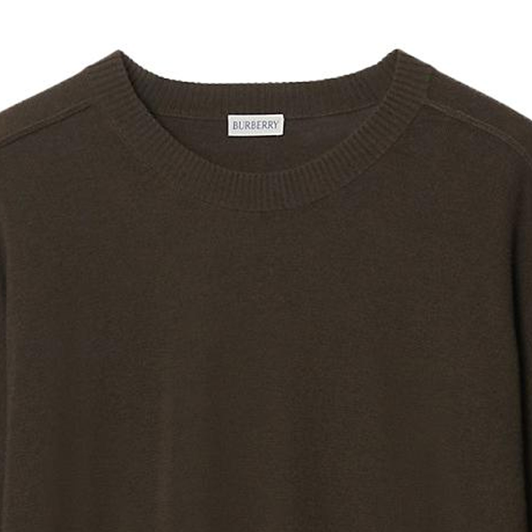 Lookbook Burberry Baju Sweater Klasik Berleher Bulat Warna Kosong Gaya Santai. 80775581