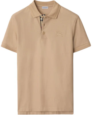 Burberry Solid Color Short Sleeve Polo Shirt Beige. 80991671 Buy Burberry Solid Color Short Sleeve Polo Shirt Beige. 80991671