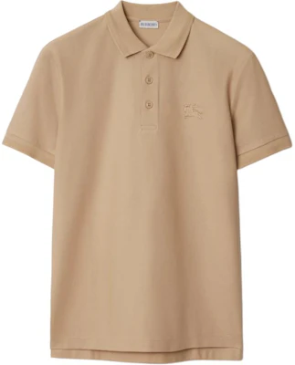 Burberry Solid Color Short Sleeve Polo Shirt Beige. 80991671 Order Burberry Solid Color Short Sleeve Polo Shirt Beige. 80991671