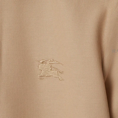Burberry Solid Color Short Sleeve Polo Shirt Beige. 80991671 Details for Burberry Solid Color Short Sleeve Polo Shirt Beige. 80991671