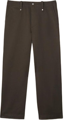 Burberry Celana Kasual Warna Solid Coklat Tua Model Straight Fit. 80766451 Buy Burberry Celana Kasual Warna Solid Coklat Tua Model Straight Fit. 80766451