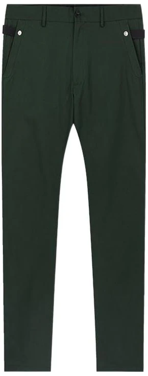 burberry-solid-color-tapered-casual-pants-green-80231581