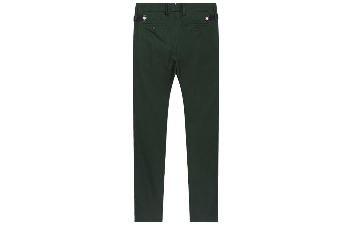 Burberry  Solid Color Tapered Casual Pants Green. 80231581 圖 3