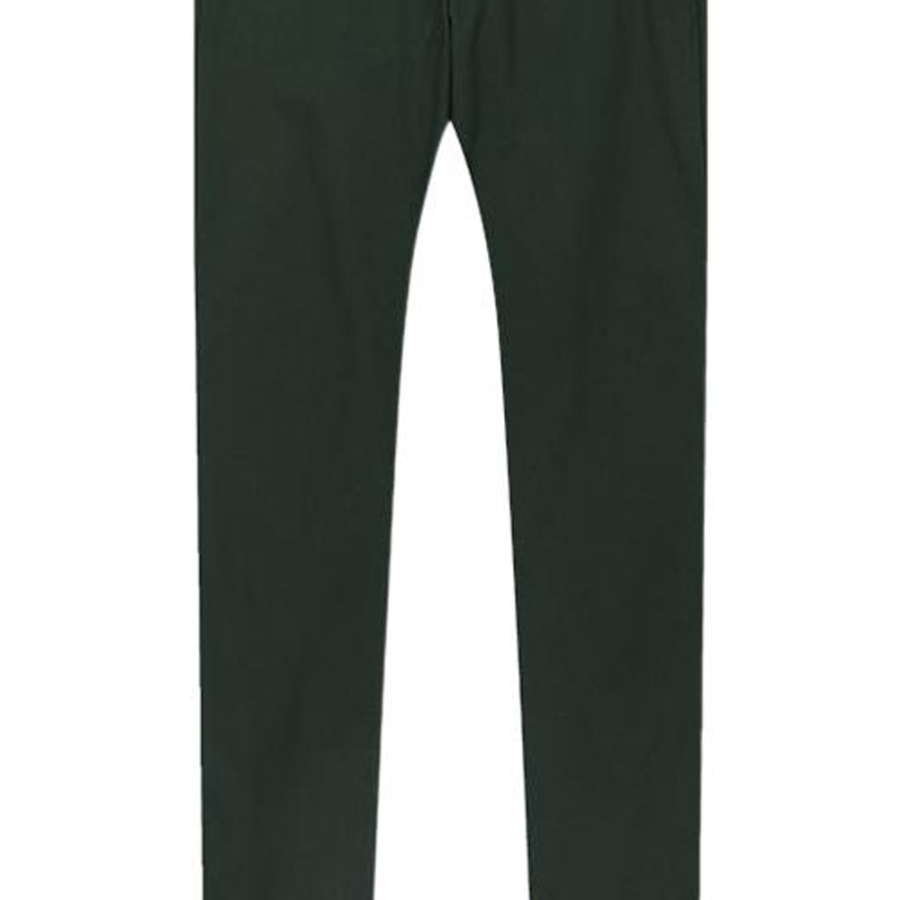 Burberry  Solid Color Tapered Casual Pants Green. 80231581 圖 5