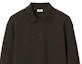 Lookbook Burberry Solid Cotton Pullover Long-Sleeve Polo Shirt in Otter Brown. 80778711