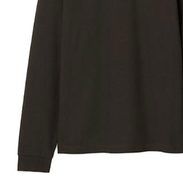 Sizing Burberry  Solid Cotton Pullover Long-Sleeve Polo Shirt in Otter Brown. 80778711