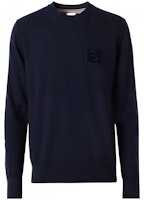 Burberry Solid Crewneck Pullover Sweater Navy Blue. 80616771 Burberry Solid Crewneck Pullover Sweater Navy Blue. 80616771