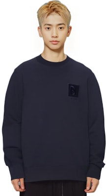 Burberry Solid Crewneck Pullover Sweater Navy Blue. 80616771 Lookbook Burberry Solid Crewneck Pullover Sweater Navy Blue. 80616771