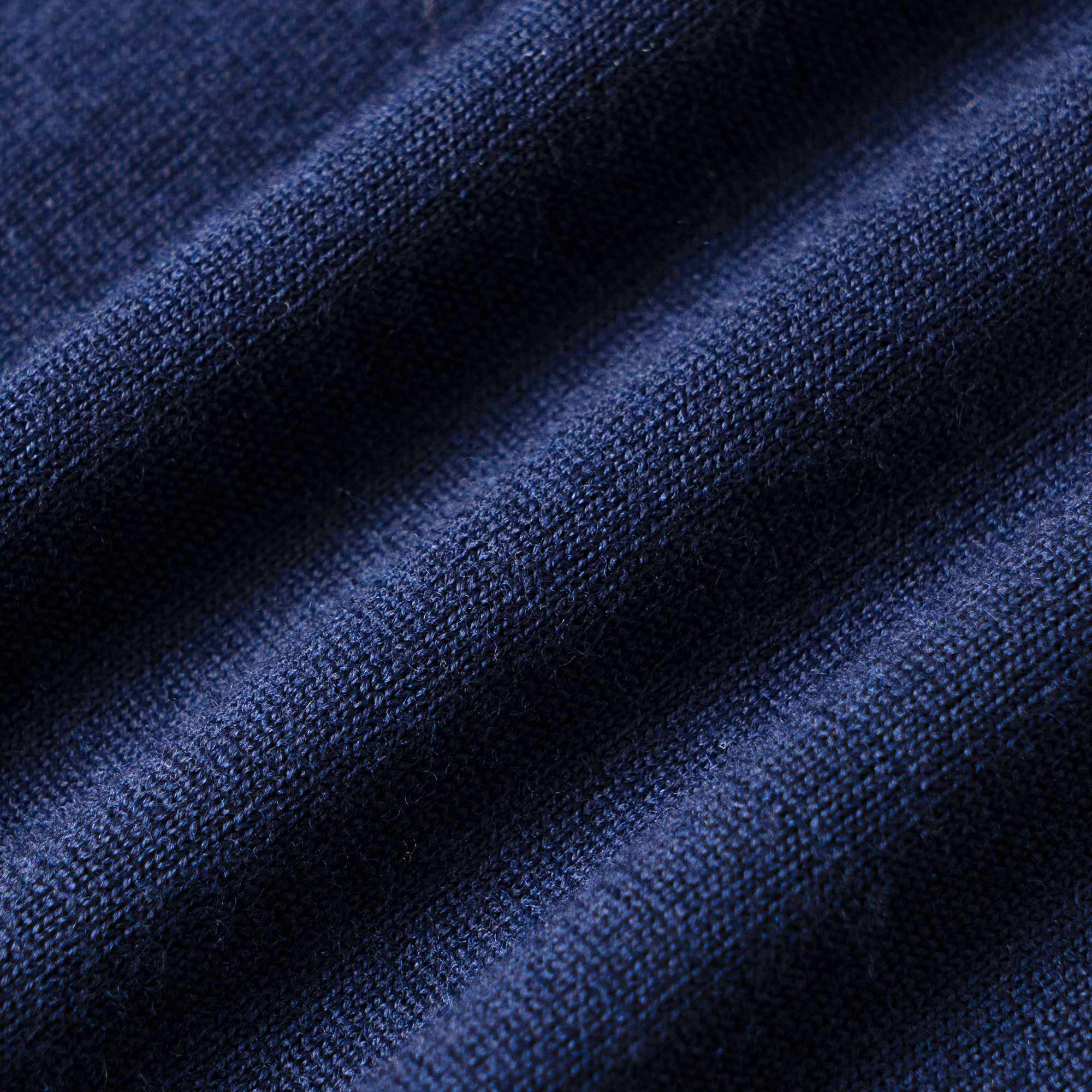 Details for Burberry  Solid Crewneck Striped Knit Sweater Navy Blue 80926231