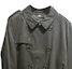 Shop Burberry Mantel Trench Hitam Double-Breasted Solid. 80621671