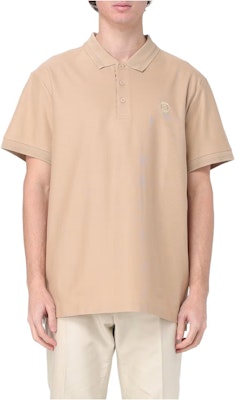 Burberry Solid Khaki Short Sleeve Polo Shirt Casual Style 80831571 Order Burberry Solid Khaki Short Sleeve Polo Shirt Casual Style 80831571