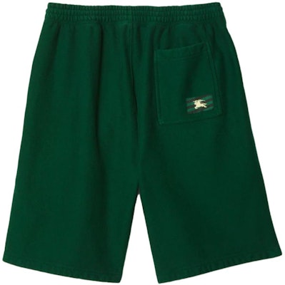 Burberry Solid Logo Elastic Waist Casual Shorts Green. 80812321 Lookbook Burberry Solid Logo Elastic Waist Casual Shorts Green. 80812321