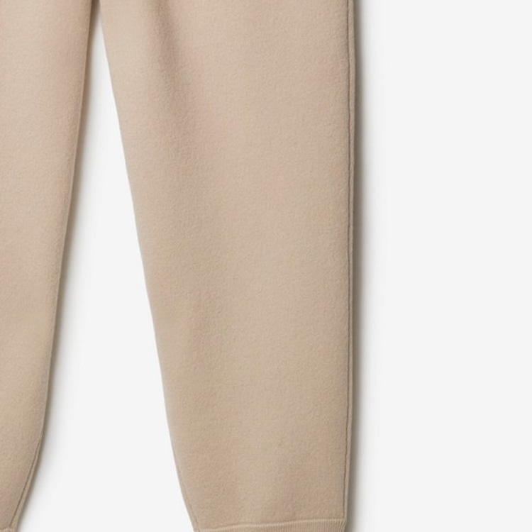 Cheap Burberry 寬鬆抽繩印花Logo運動長褲 80895801