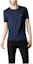 Order Burberry Kaos Navy Blue Solid Lengan Pendek Crew Neck 38723291