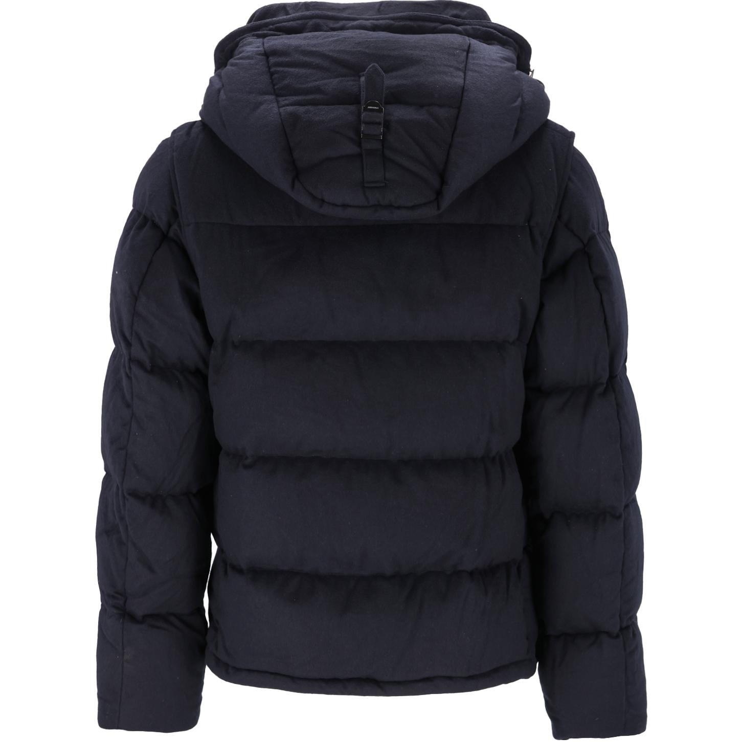 Lookbook Burberry 海軍藍連帽拉鍊羽絨外套 80664851