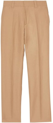 버버리 솔리드 플리츠 테일러드 팬츠 카키색 80384851 Order 버버리 솔리드 플리츠 테일러드 팬츠 카키색 80384851