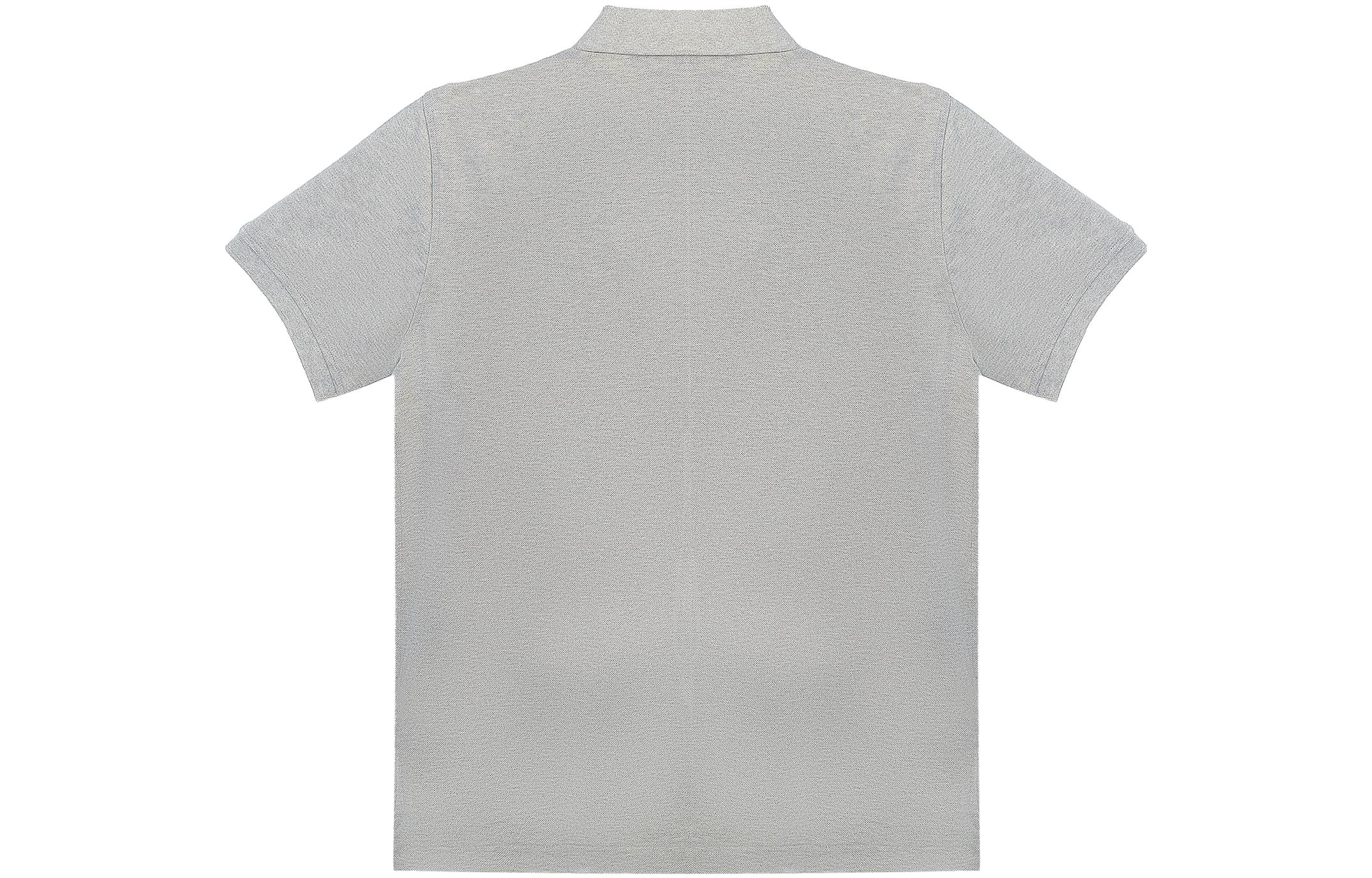 Burberry  Solid Pullover Polo Shirt in Gray. 80362751 圖 3