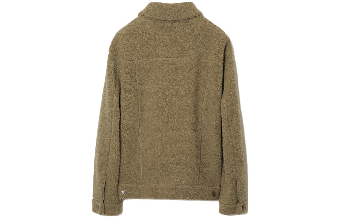 Lookbook Burberry 棕色单排扣休闲夹克外套 80776171