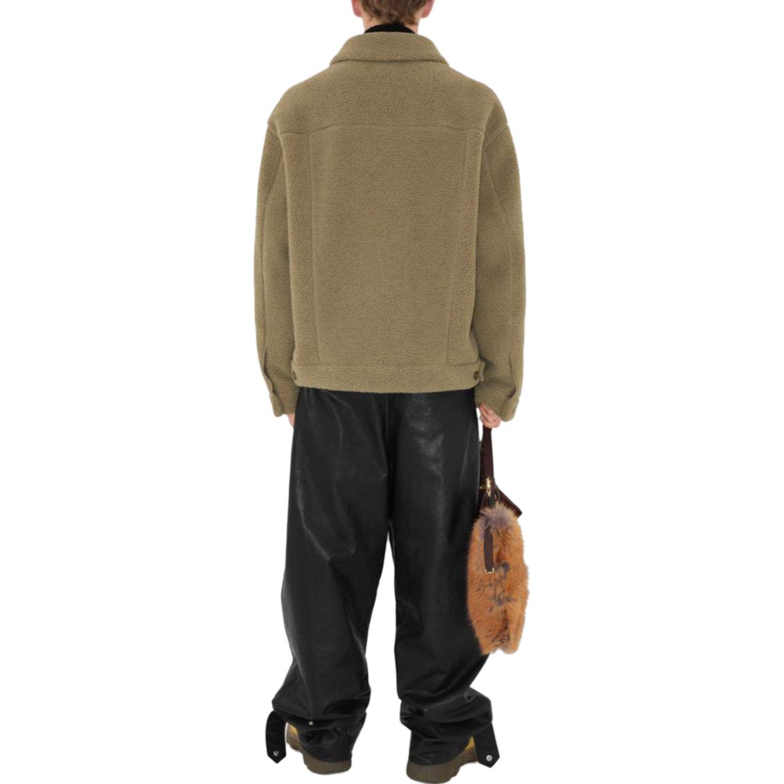 Purchase Burberry 棕色单排扣休闲夹克外套 80776171