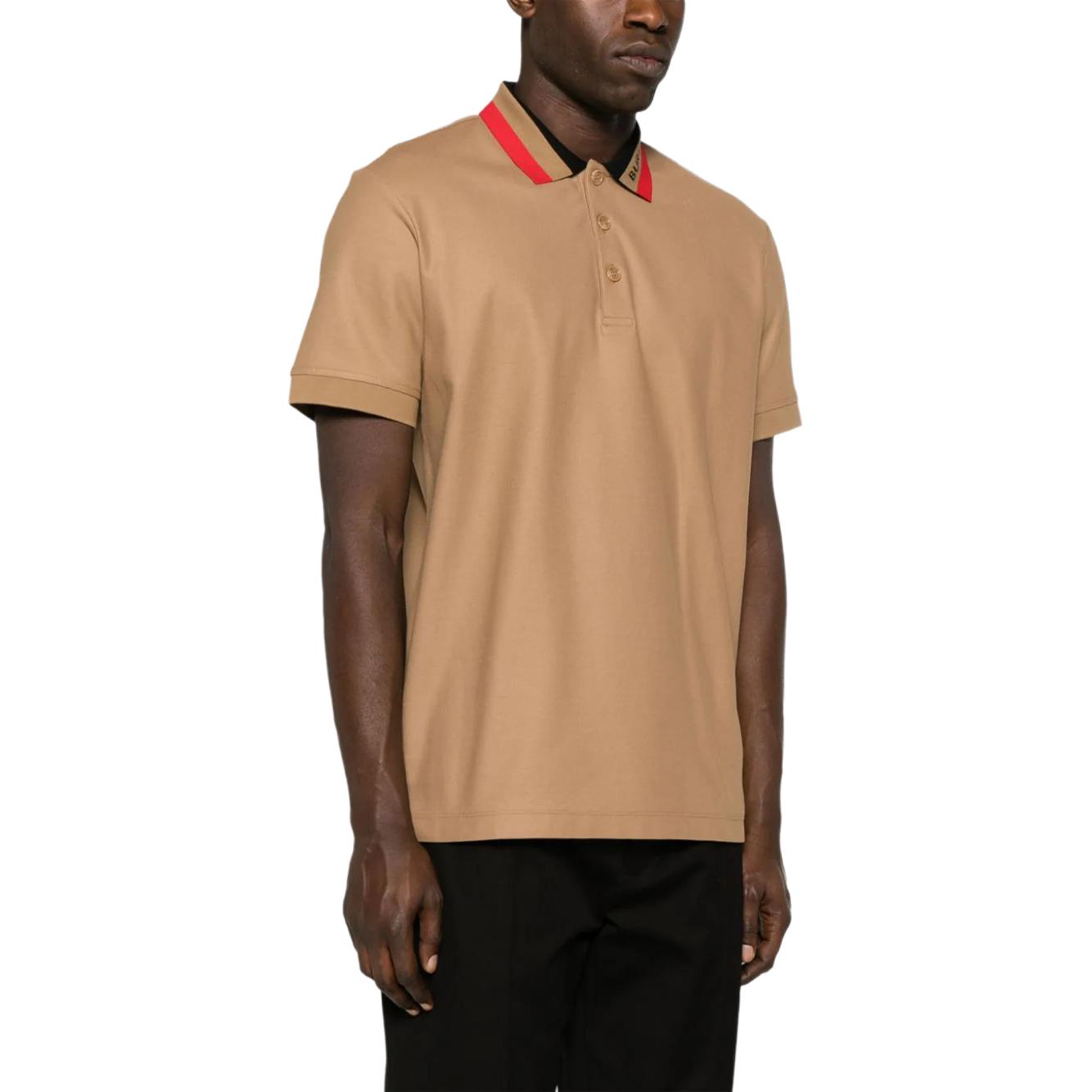 Burberry  Solid Slim Fit Polo T-Shirt Orange 80831551 圖 4