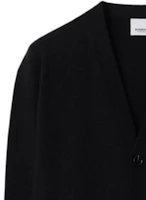Details for Burberry Solid V-Neck Single-Breasted Knit Cardigan Black 80911831