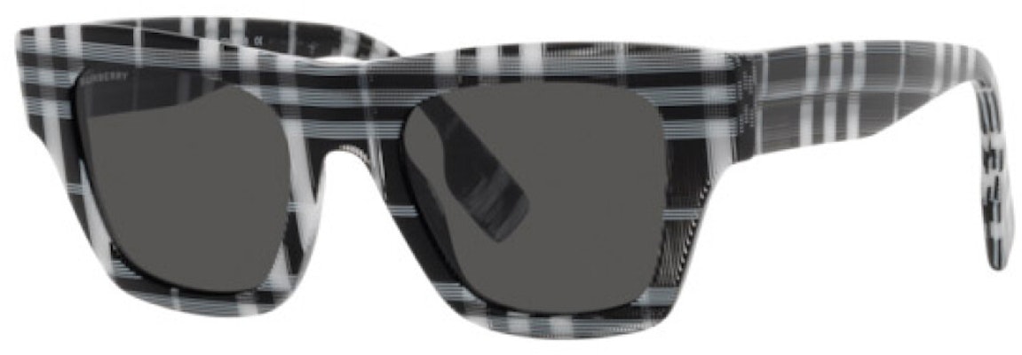 Burberry Square Sunglasses Black/White Stylish Modern Versatile Design. BE4360399487 Buy Burberry Square Sunglasses Black/White Stylish Modern Versatile Design. BE4360399487