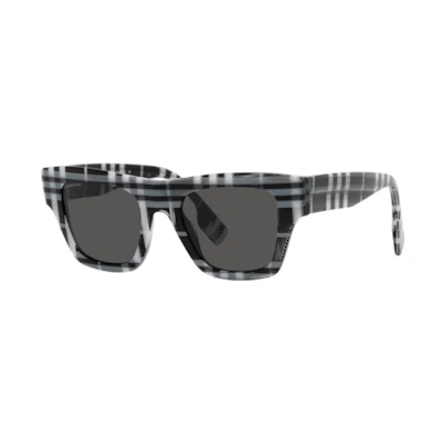 Burberry Square Sunglasses Black/White Stylish Modern Versatile Design. BE4360399487