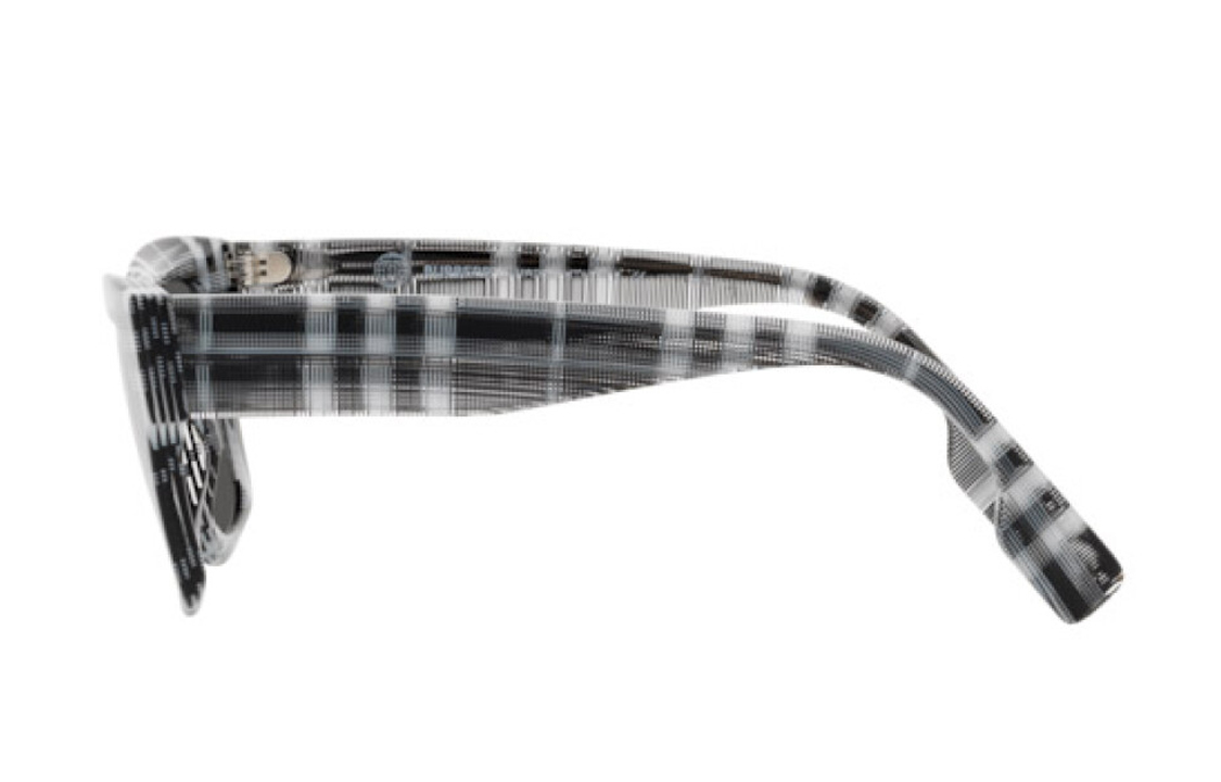 Shop Burberry  Square Sunglasses Black/White Stylish Modern Versatile Design. BE4360399487