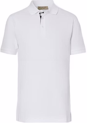 버버리 SS22 화이트 솔리드 버튼 칼라 반팔 폴로 셔츠 80362761 Buy 버버리 SS22 화이트 솔리드 버튼 칼라 반팔 폴로 셔츠 80362761