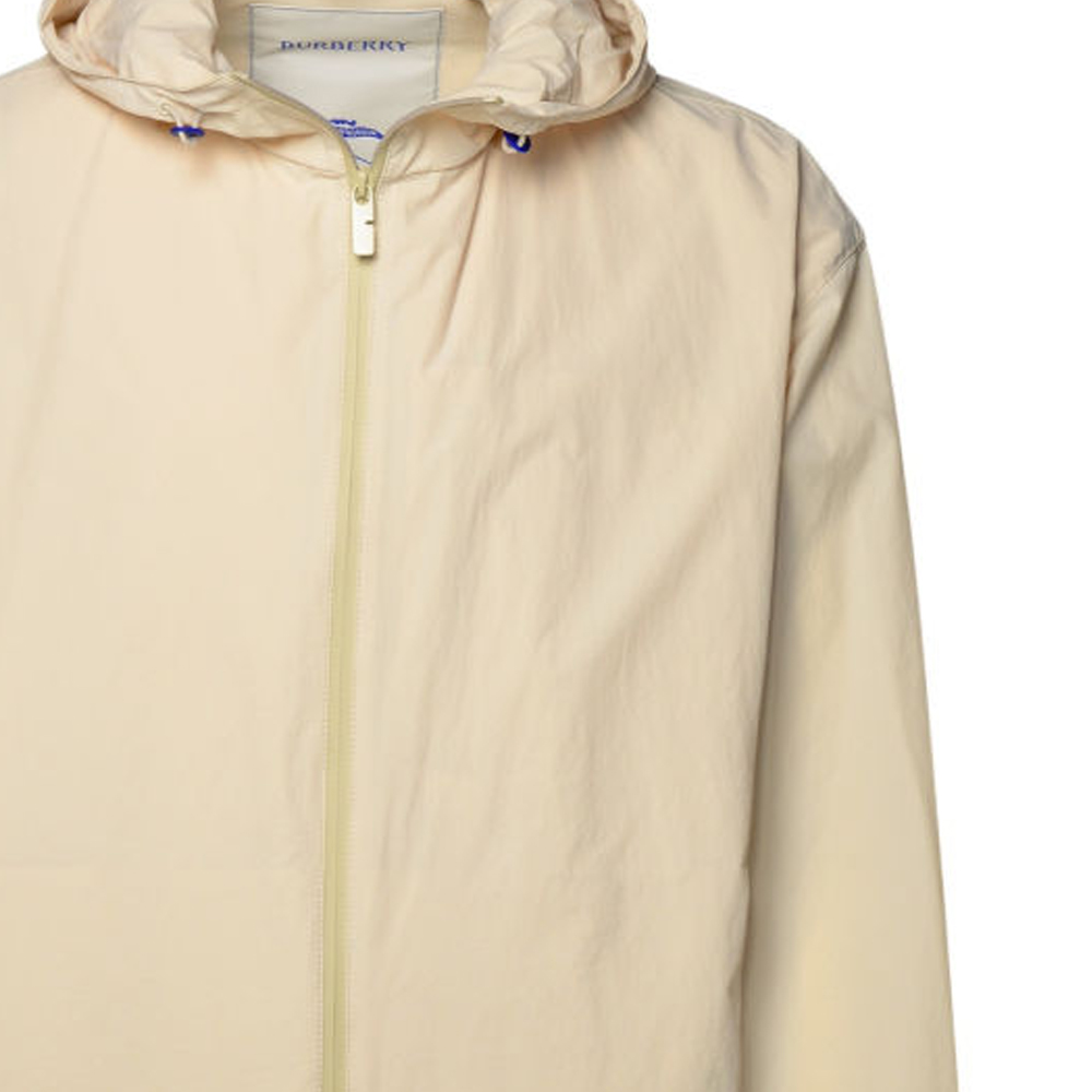 Cheap Burberry SS24 Chaqueta Beige de Manga Larga con Cremallera y Capucha. 80805061