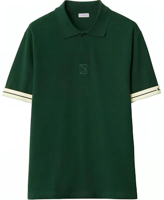 Burberry 綠色條紋休閒短袖POLO衫 80821261 Order Burberry 綠色條紋休閒短袖POLO衫 80821261