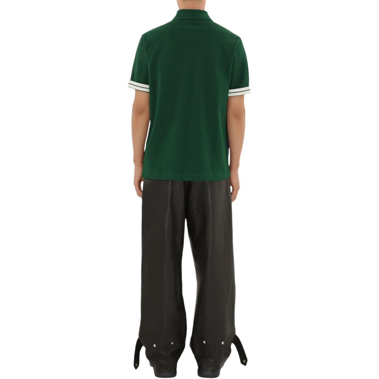 Purchase 博柏利条纹休闲短袖POLO衫常春藤绿 80821261