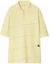 Buy Polo Burberry de Algodón Amarillo con Rayas y Bordado, Manga Corta. 80837191