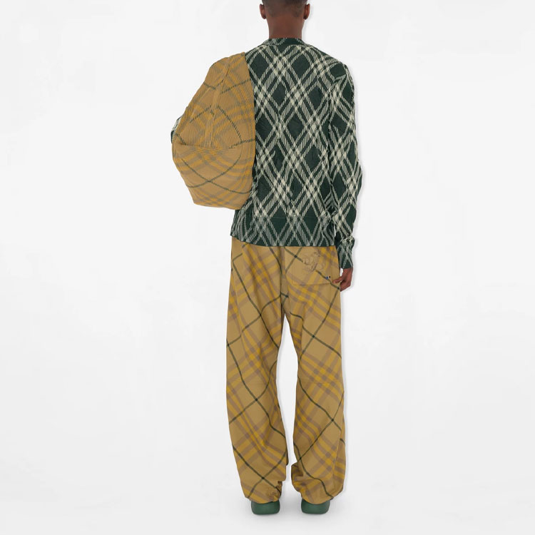 Burberry  Striped Print Knit Long-Sleeve Crewneck Sweater Multicolor. 80834631 圖 5