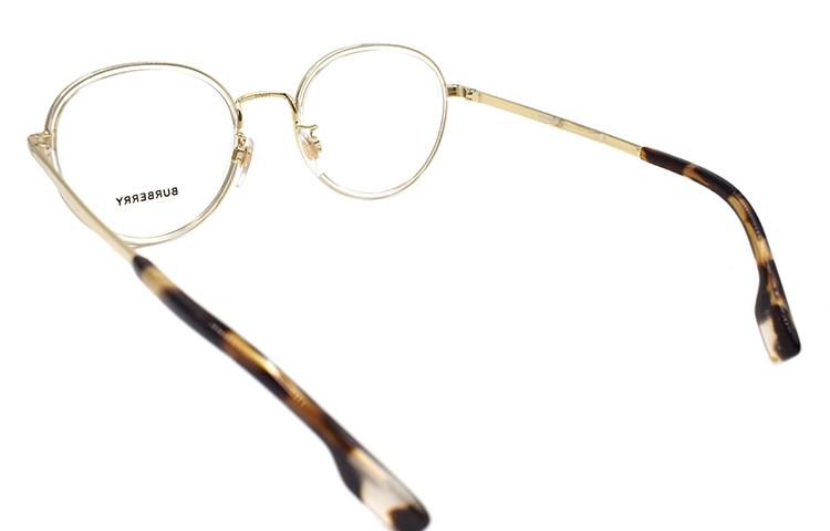 BURBERRY  Transparent Gold Optical Glasses B.LOGO Series Business Style B1358-D 1323 圖 4