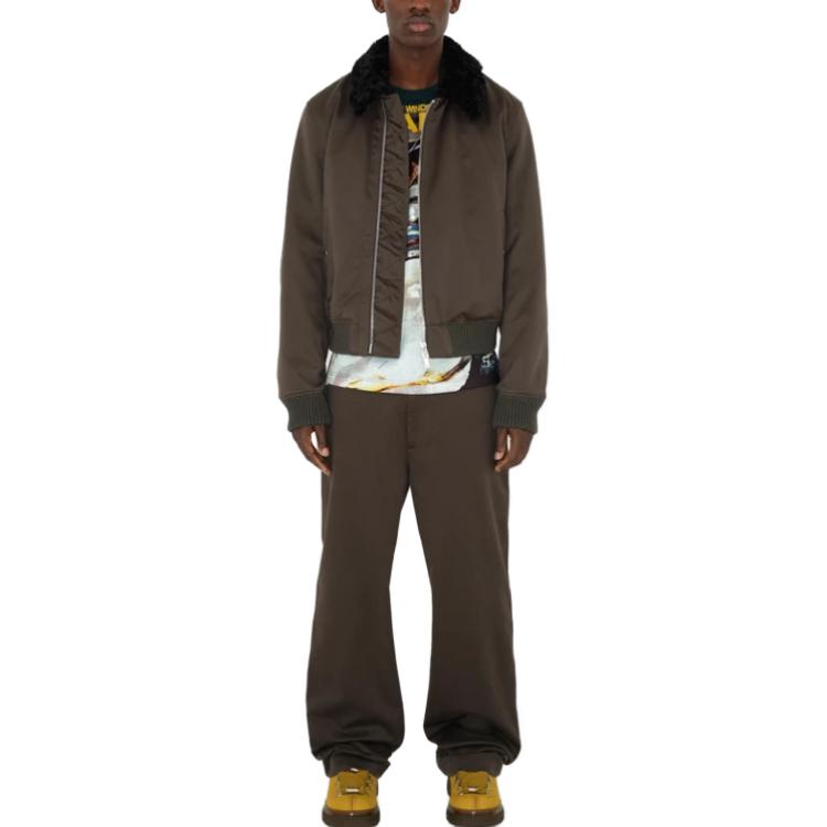 Shop バーバリー ツートーン ジップアップカジュアルジャケット オッターブラウン. 80771371