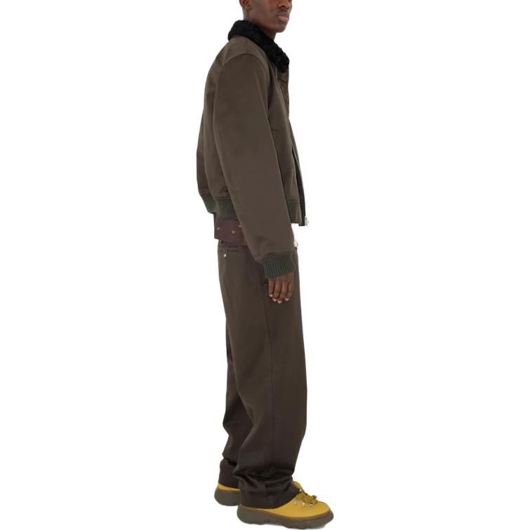 Details for バーバリー ツートーン ジップアップカジュアルジャケット オッターブラウン. 80771371