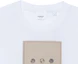 Sizing 博柏利 白色拼接徽标贴片圆领T恤。 80575291